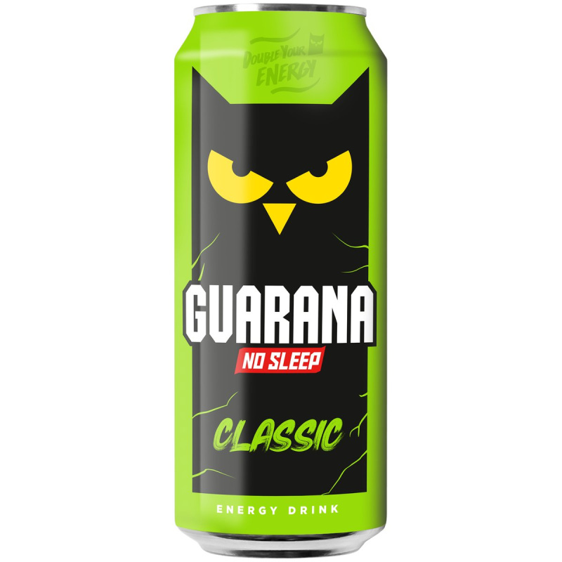 Energetický nápoj Guarana - Classic, plech, 0,5 l