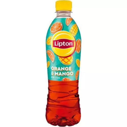 Lipton - ledový čaj - Mango a pomeranč, 0,5 l