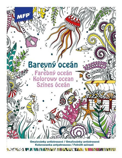 MFP Omalovánky antistresové Barevný oceán