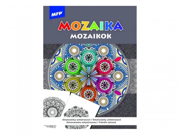 MFP 5301219 Omalovánky antistresové Mozaika 210x290mm/32s