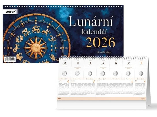 Stolní kalendář 2026 – lunární