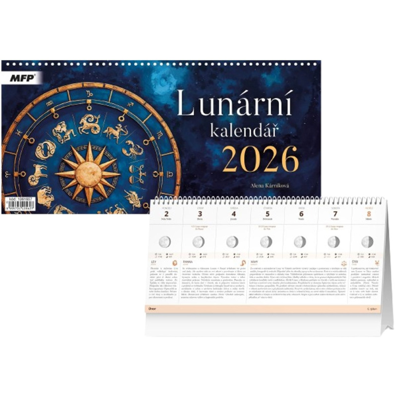 Stolní kalendář 2026 – lunární
