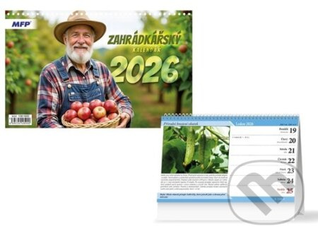 Stolní Zahradkářský kalendář 2026