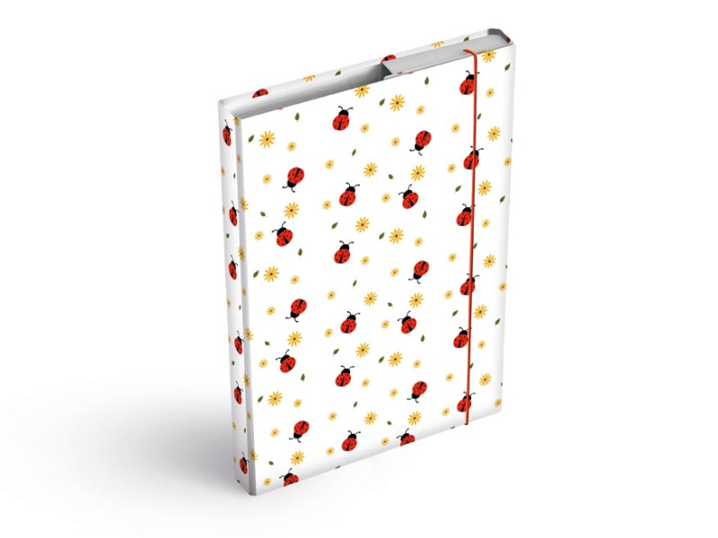 Desky na sešity box A5 berušky