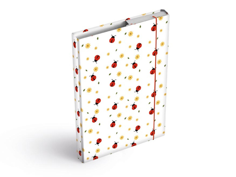 Desky na sešity box A4 berušky