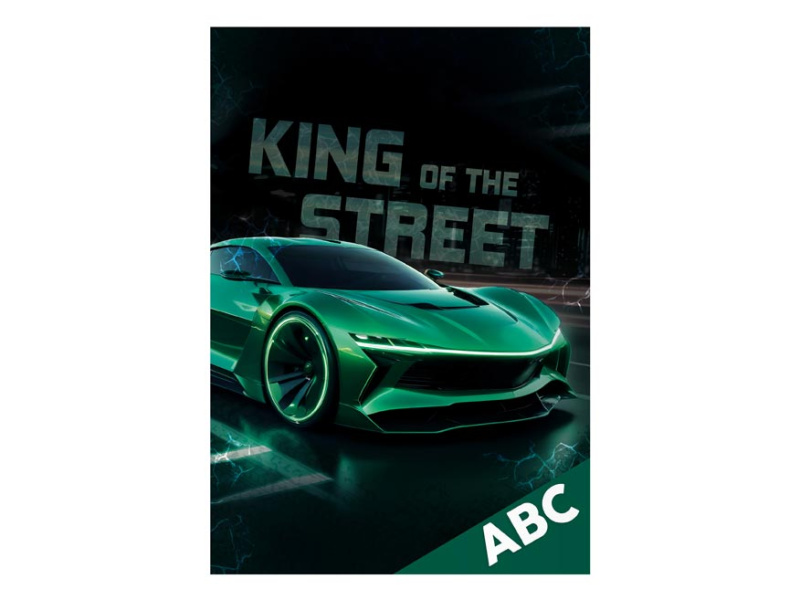 Desky na abecedu King of Street