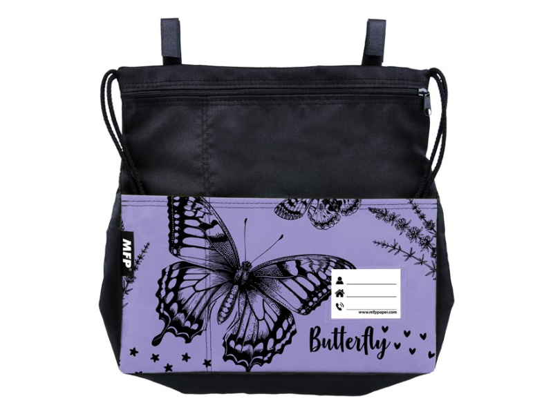 Kapsář na lavici fialový