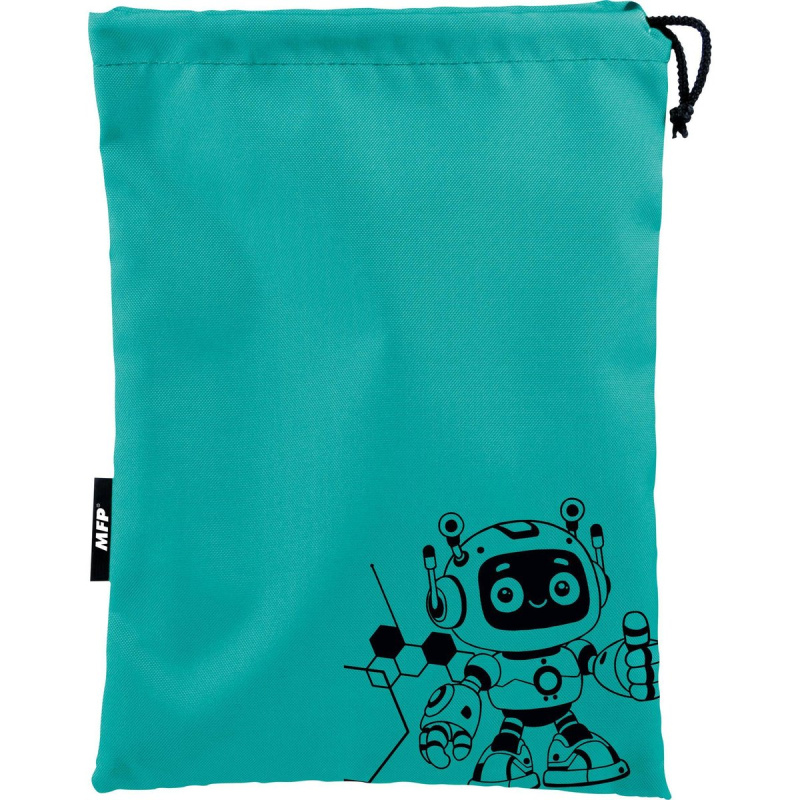 Sáček na přezůvky zelený