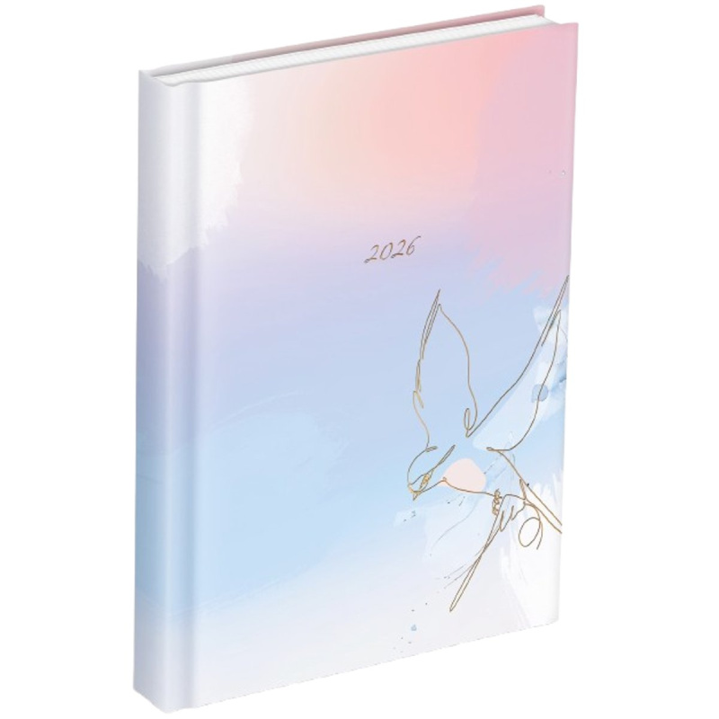 Denní diář 2026, volně letící pták