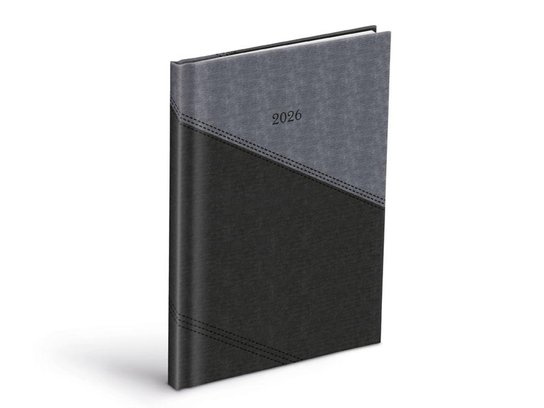 Diář 2026 T805 PU gray/dark gray -  Autor Neuveden