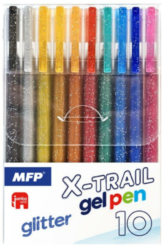 MFP Gelová pera glitter