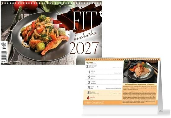 Stolní kalendář 2027 MFP FIT kuchařka