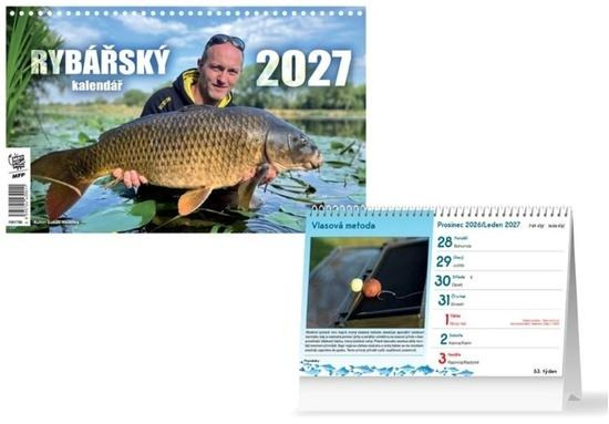 Stolní kalendář 2027 MFP Rybářský