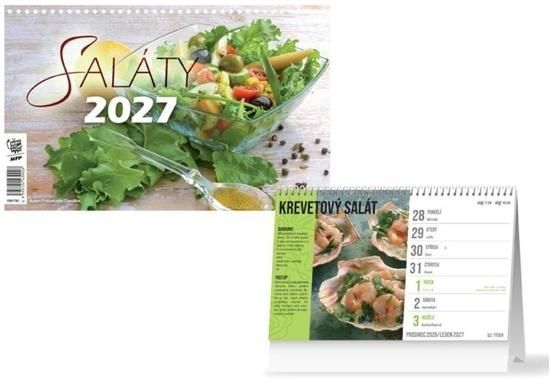 Stolní kalendář 2027 MFP Saláty