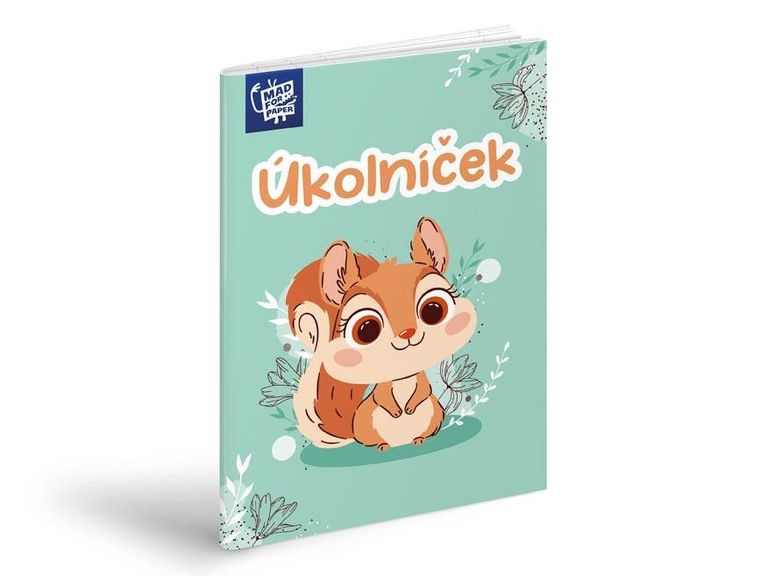 MFP Úkolníček A6 veverka