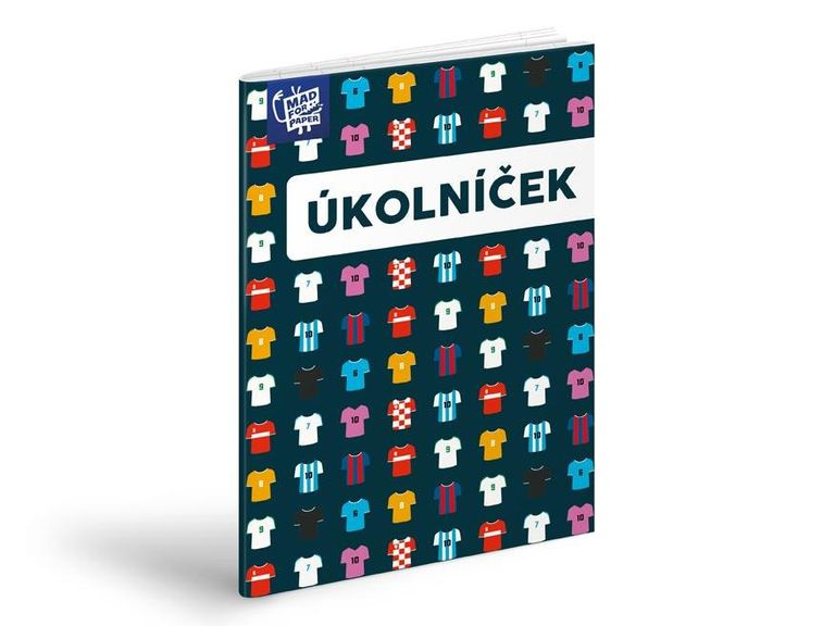 Úkolníček MFP A5 - Fotbal dresy