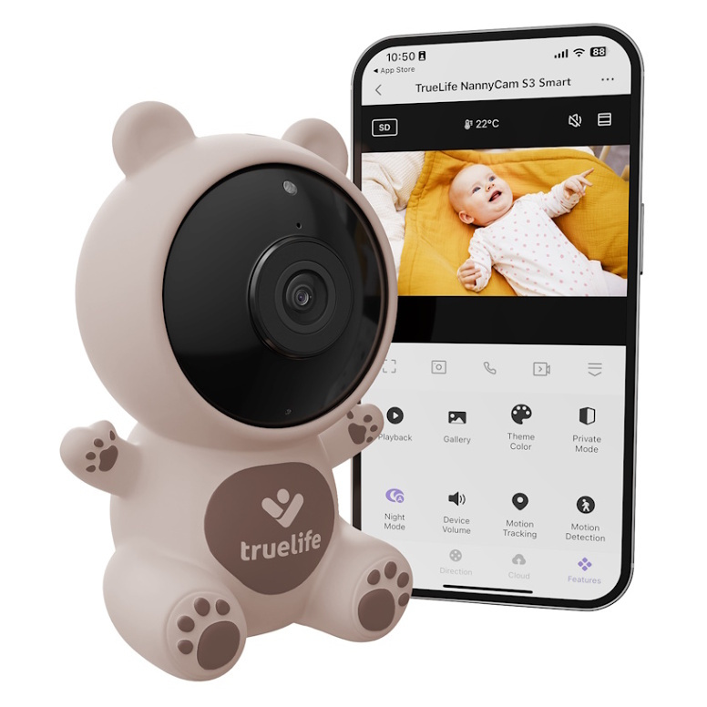 TrueLife NannyCam S3 Smart chytrá chůvička