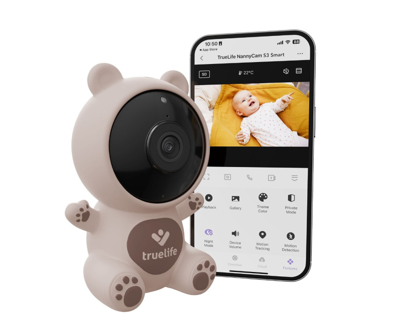 TrueLife NannyCam S3 Smart chytrá chůvička