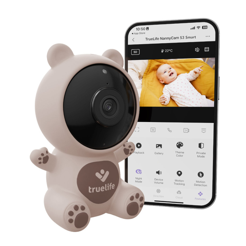 TrueLife NannyCam S3 Smart chytrá chůvička