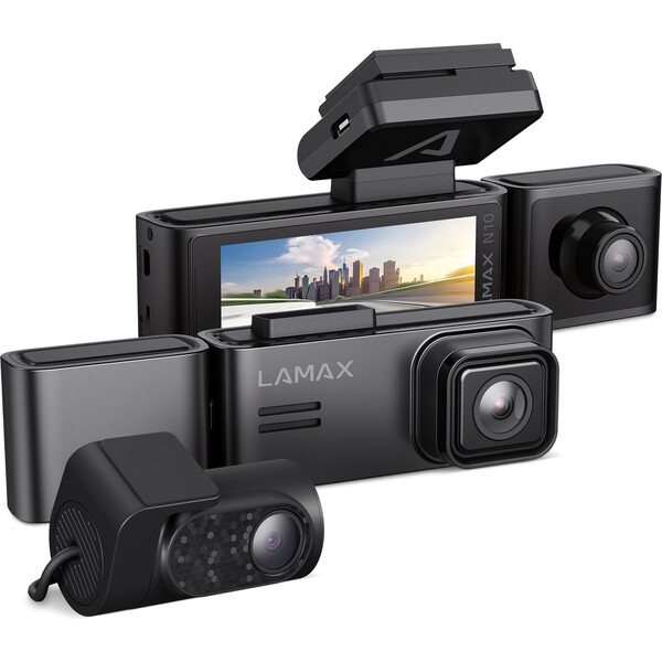 LAMAX N10 GPS 3in1 Černá