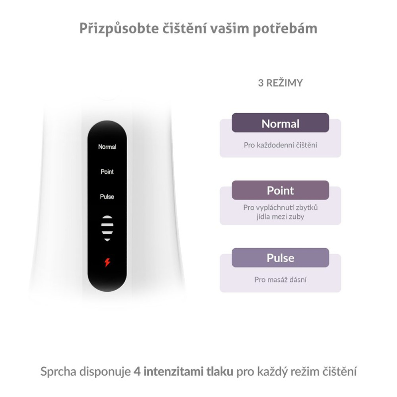 TrueLife AquaFloss Compact L100 ústní sprcha 1 ks