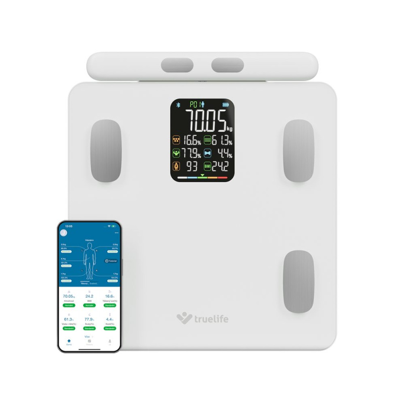 TRUELIFE FitScale W8 osobní váha bílá