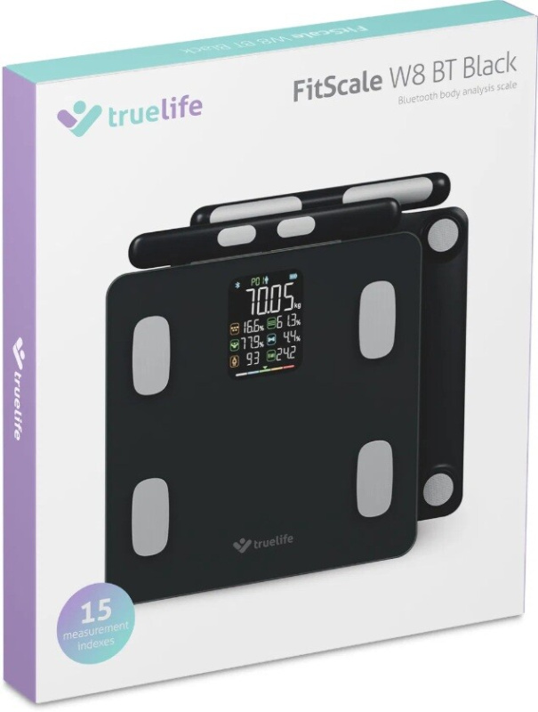 TRUELIFE FitScale W8 osobní váha černá