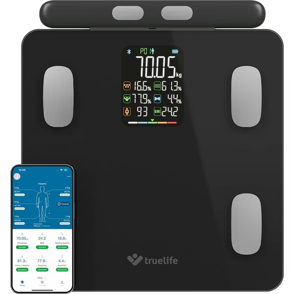 TRUELIFE FitScale W8 osobní váha černá