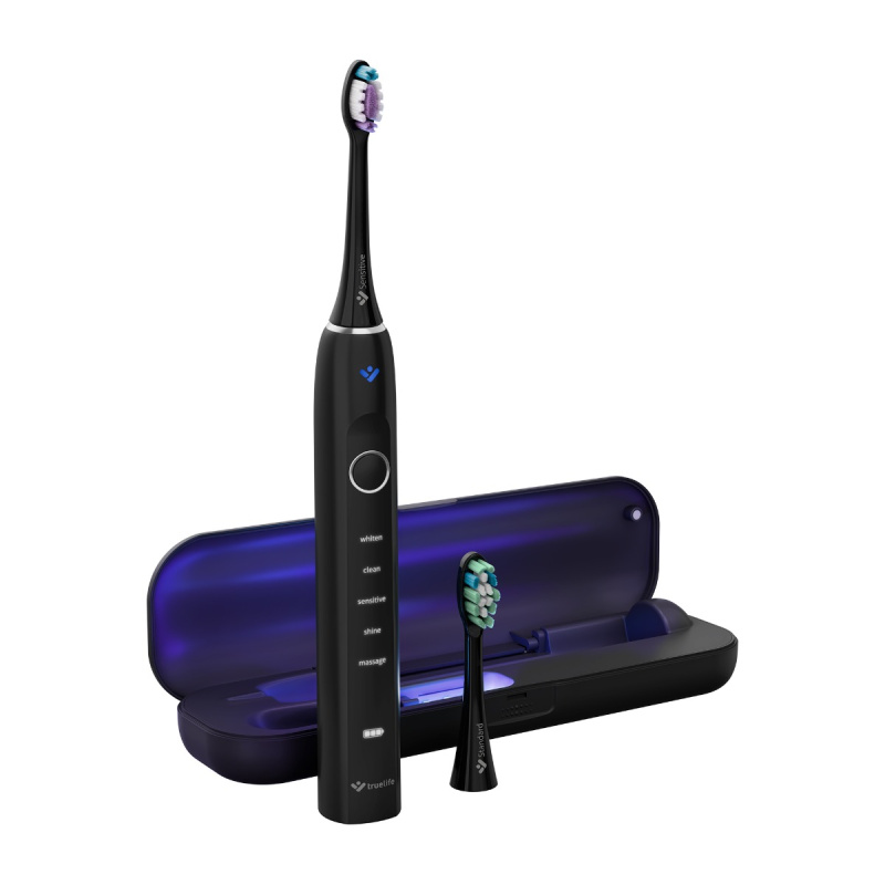TRUELIFE SonicBrush clean 70 UV sonický kartáček černý