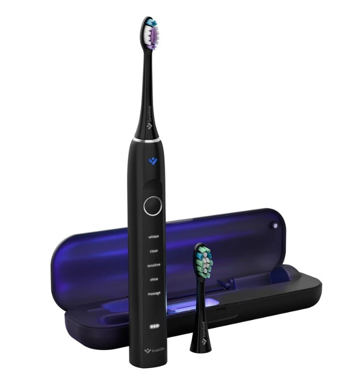 TRUELIFE SonicBrush clean 70 UV sonický kartáček černý