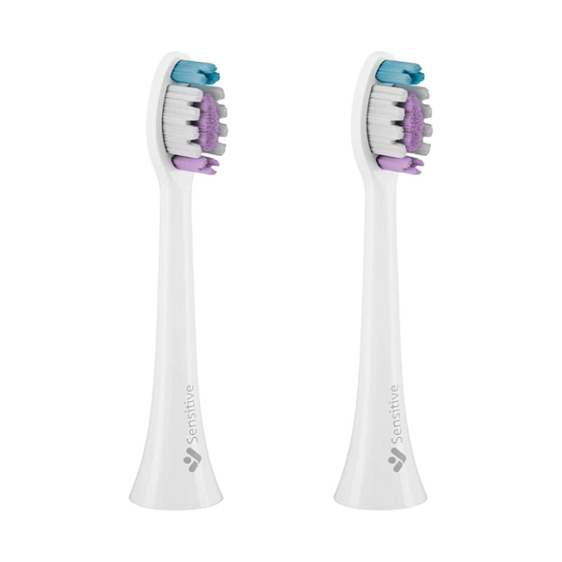 TrueLife SonicBrush Clean-series heads Sensitive white 2 pack náhradní hlavice