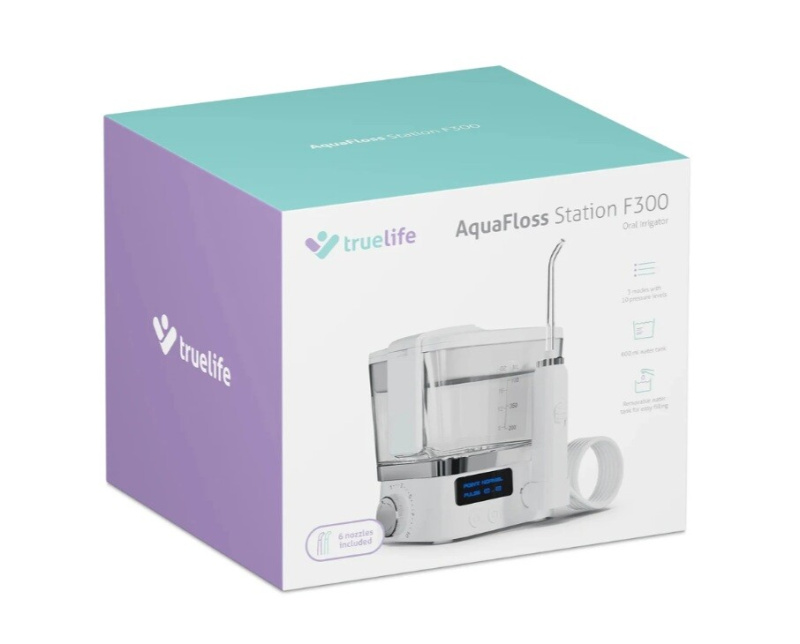 TRUELIFE AquaFloss station F300 ústní sprcha bílá