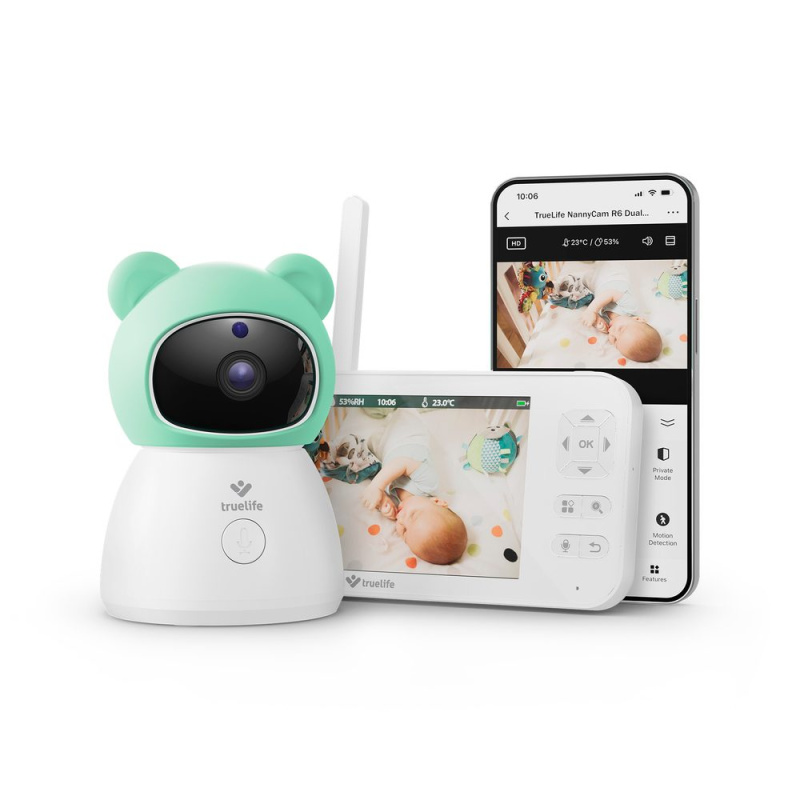 TrueLife NannyCam R6 Dual Smart digitální video chůvička 1 ks