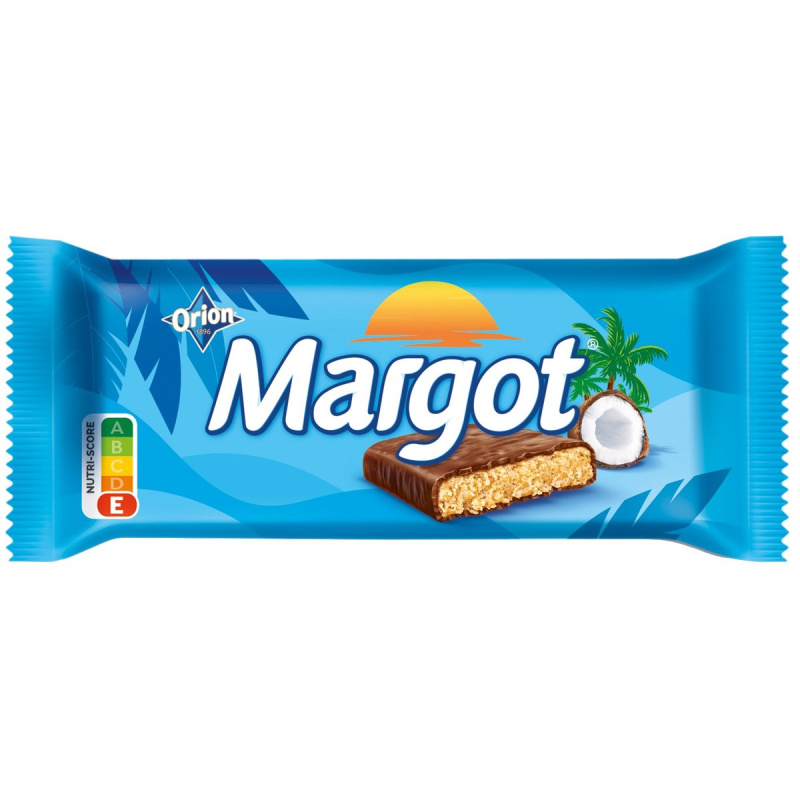 Orion Margot sójová tyčinka s kokosem v kakaové polevě