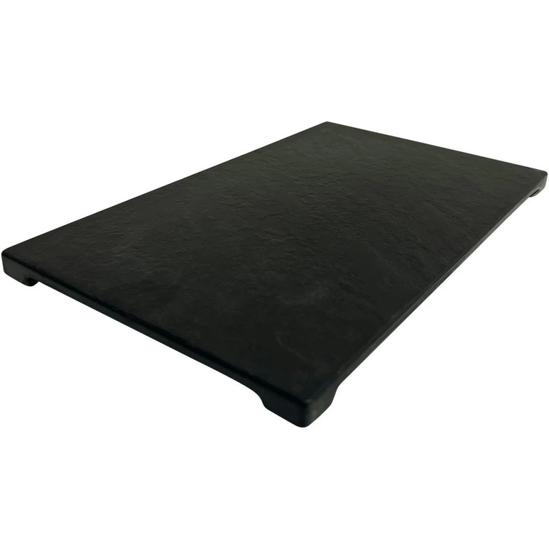 Kryt odtoku pro vaničky Gusto - černá matná - 19,5x11,8 cm