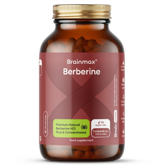 BrainMax Berberine 500 mg 90 kapslí