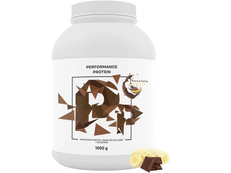 BrainMax Performance Protein 1000 g - čokoláda/banán