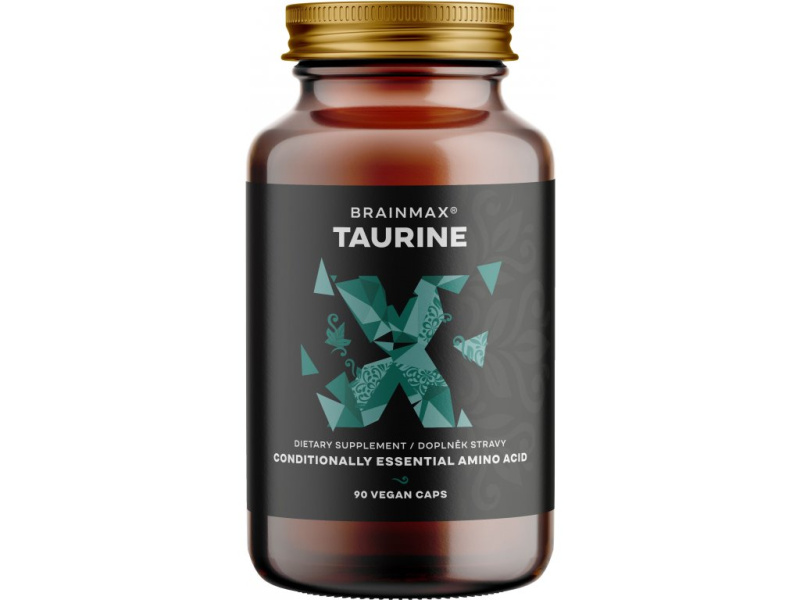 BrainMax Taurin 825 mg, 90 kapslí