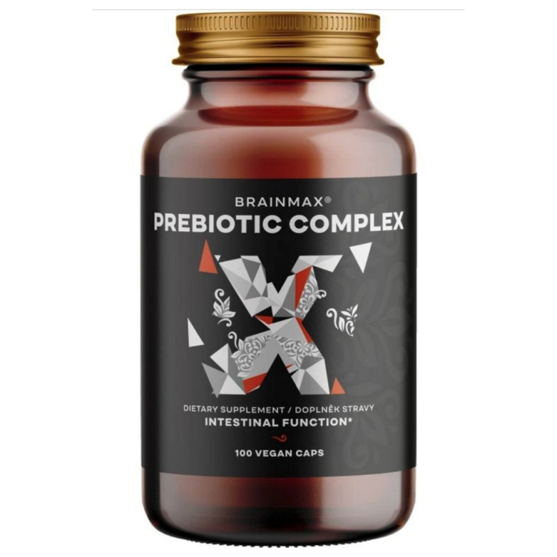 BrainMax BIO Prebiotic Complex, Prebiotická směs, 100 kapslí
