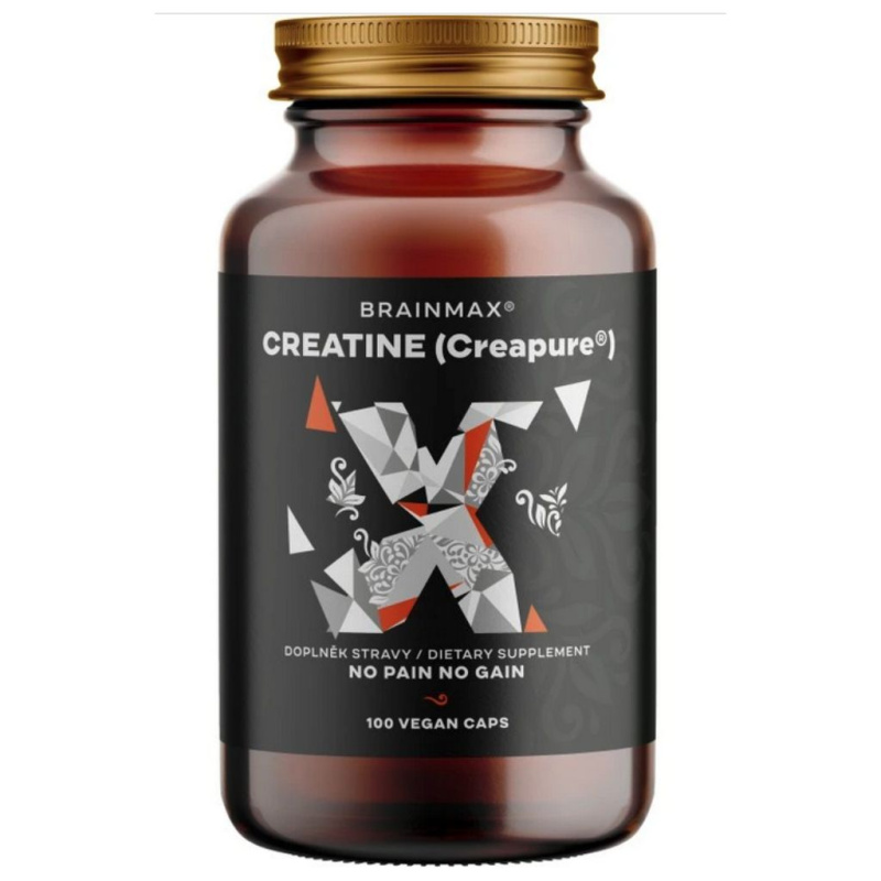 BrainMax Creatine Creapure®, Kreatin 875 mg, 100 kapslí