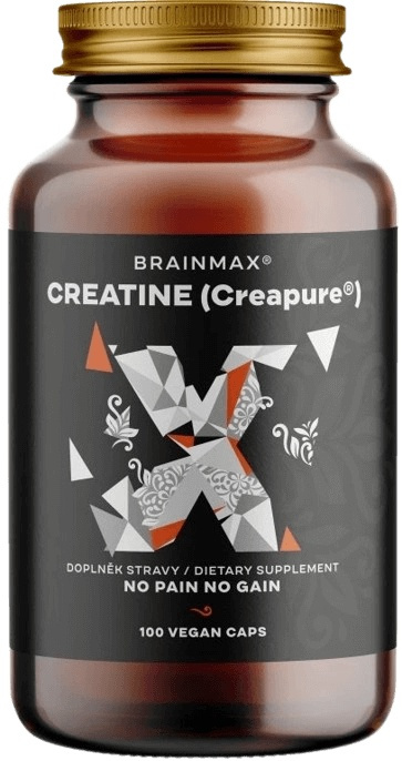 BrainMax Creatine Creapure®, Kreatin 875 mg, 100 kapslí