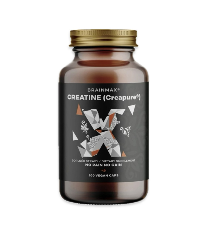 BrainMax Creatine Creapure®, Kreatin 875 mg, 100 kapslí