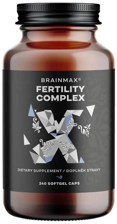 BrainMax Grass-Fed Fertility complex, podpora plodnosti, 240 kapslí