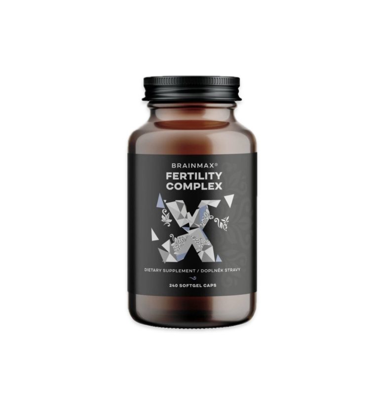 BrainMax Grass-Fed Fertility complex, podpora plodnosti, 240 kapslí