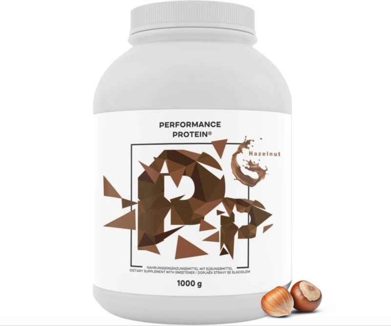 BrainMax Performance Protein, 1000g Příchuť: Lískový ořech