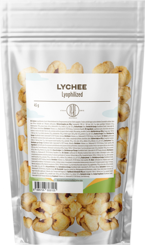 BrainMax Pure Lyofilizované liči, 45 g