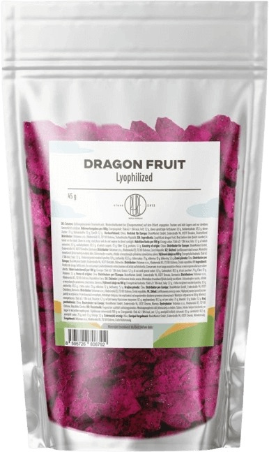 BrainMax Pure Lyofilizované dračí ovoce, 45 g