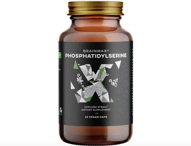 BrainMax Phosphatidylserine, 100 mg, 60 rostlinných kapslí
