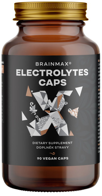 BrainMax Electrolytes Caps 90 rostlinných kapslí