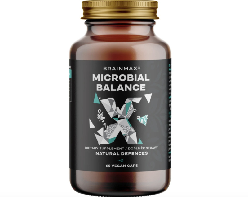 BrainMax Microbial Balance 60 rostlinných kapslí